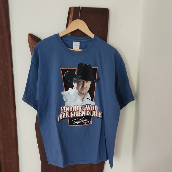 Vintage Tracy Lawrence tour Tee size XL - Picture 1 of 5